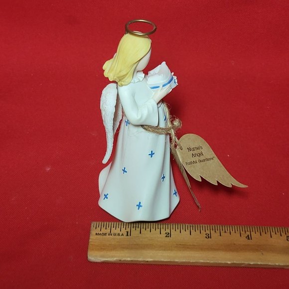 Nurse Angel Holding Nurse Cap Faithful Guardians Figurine Decor FG9-9188 - Picture 9 of 14